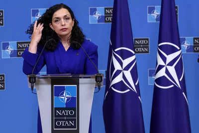 Kosovo’s president says Serb investigators are dragging their feet over attacks on NATO peacekeepers